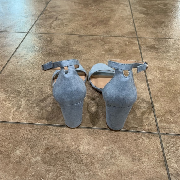 Blue Suede Heels - Picture 6 of 6